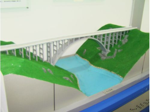 桥梁建筑仿真模型3