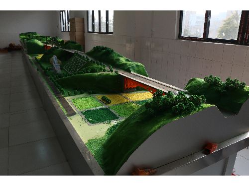 桥梁建筑仿真模型5
